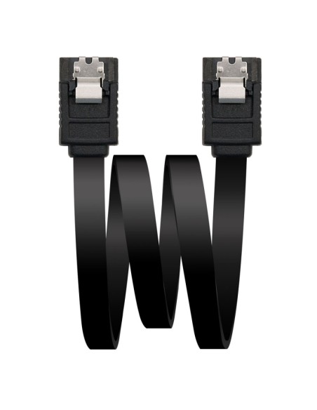 Nanocable Cable SATA III Datos 6G Anclajes 05 M