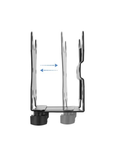 Tooq Soporte Metalico para mini PC negro