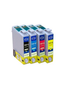 INKOEM Cartucho Compatible Epson T1814XL Amarillo