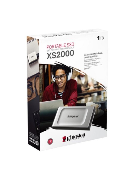 Kingston XS2000 Portable SSD 1Tb USB 32 tipo C
