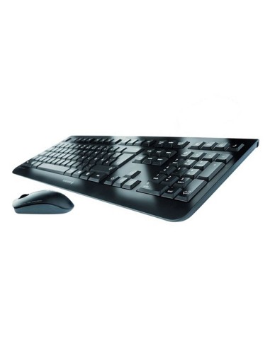 Cherry TecladoRaton Inalambrico DW3000 Negro