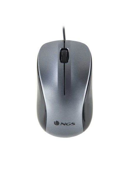 NGS Raton optico WIRED GRAY