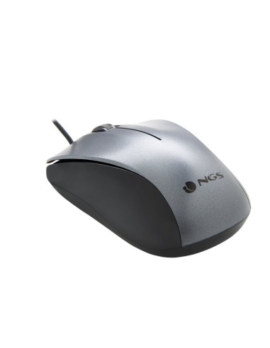 NGS Raton optico WIRED GRAY