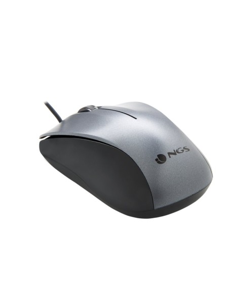 NGS Raton optico WIRED GRAY