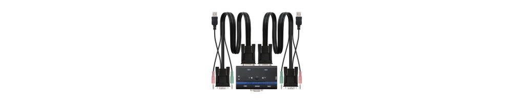 Conmutador Vídeo y Cables