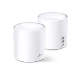 TP-Link Deco X20(2-pack) AX1800 Sistema Wi-Fi 6 Mesh para toda la casa. Velocidad: 574 Mbps en 2.4 GHz + 1201 Mbps en 5 GHz Espe