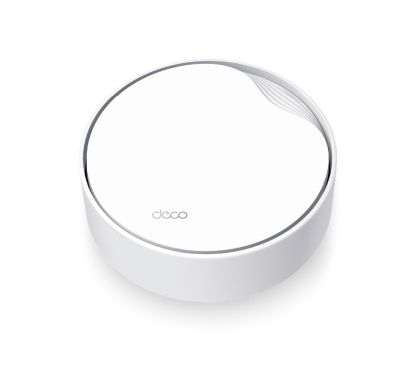 TP-Link Deco X50-PoE(1-pack) AX3000 Whole Home Mesh Wi-Fi 6 Unit with PoE SPEED: 574 Mbps at 2.4 GHz + 2402 Mbps at 5 GHz SPEC: 4× Internal Antennas, 1× 2.5 Gigabit Port + 1× Gigabit Port (WAN/LAN aut