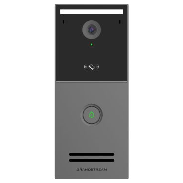 Grandstream GDS3726 Sistema de control de acceso IP sin teclado, cámara de 4MP (2560x1440) y WDR. 2xmic. Bluethooth 5.0. Carcasa de metal IK10 antivandálica, IP66, RFID, NFC