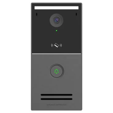 Grandstream GDS3727 Sistema de control de acceso IP sin teclado Wifi 6, cámara de 4MP (2560x1440) y WDR. 2xmic. Bluethooth 5.0. Carcasa de plástico IP66, RFID, NFC.