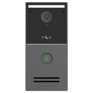 Grandstream GDS3727 Sistema de control de acceso IP sin teclado Wifi 6, cámara de 4MP (2560x1440) y WDR. 2xmic. Bluethooth 5.0. Carcasa de plástico IP66, RFID, NFC.