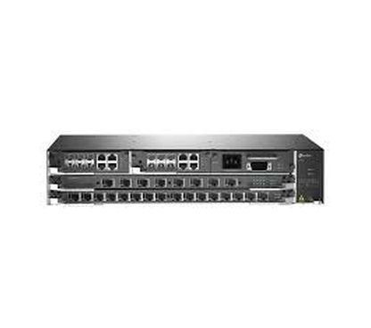TP-Link DS-P8000-X2 2U Chassis OLT SPEC:2×Main Control Boards, each with 6× 10GBbps SFP+ uplink ports, 1x Gigabit RJ45 uplink port, 1x RJ45 Console port, 1x Gigabit RJ45 Manage port; 1× Powe