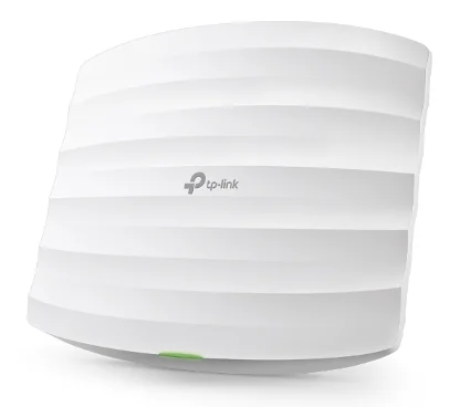 TP-Link EAP115 - Punto de Acceso Omada Formato Techo, Interior, WiFi 4 802.11n hasta 300Mbps, 1x puerto RJ45 10/100Mbps, 2,4 Ghz, Alimentación PoE (no incluida) o Fuente 12V (Incluida)