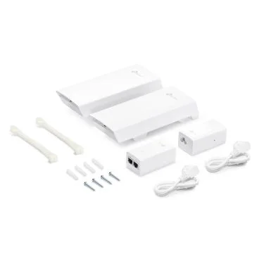 TP-Link EAP115-Bridge KIT 5GHz 300Mbps Long-range Indoor/Outdoor Access Point PORT: 3× 10/100Mbps RJ45 Port SPEED: 300 Mbps at 5 GHz FEATURE: 12V DC / 24V Passive PoE, 2× Internal Antennas, Wireless Bridge ,Up to 5Km,Auto-Pairing