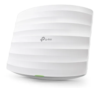 TP-Link EAP225 - Punto de Acceso Omada Formato Techo, Interior, WiFi 5 802.11ac hasta 1317Mbps, 1x puerto 1 Gbe PoE/PoE+/48V Pasivo, Doble Banda 2,4/5Ghz, Alimentación PoE (Incluida)
