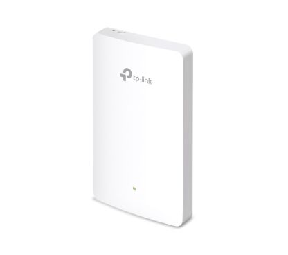 TP-Link EAP615-Wall Omada AP Wi-Fi 6 de doble banda con placa de pared AX1800 PUERTO: Enlace ascendente: 1 × puerto Giga