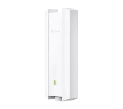 TP-Link EAP623-Outdoor Punto de Acceso Interior/Exterior, Doble Banda Wi-Fi 6, 1× Puerto Gigabit RJ45, PoE 802.3at PoE y Pasivo 48V/0.5A (no incluidos)