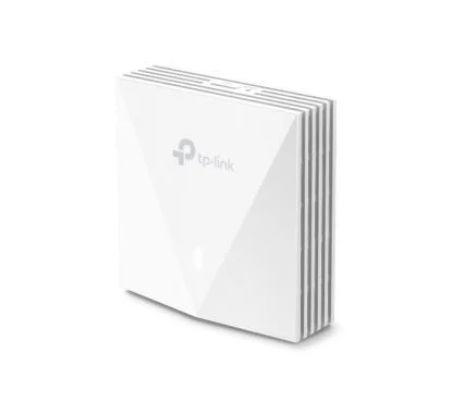 TP-Link EAP650-Wall AX3000 Wall-Plate Dual-Band Wi-Fi 6 Access Point PORT: 2× Gigabit RJ45 Port SPEED: 574Mbps at 2.4 GHz + 24