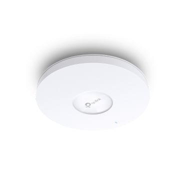 TP-Link EAP653 UR - Punto de Acceso Omada Formato Techo Ultradelgado, Interior, WiFi 6 802.11ax hasta 2976Mbps, 1x puerto 1 Gbe PoE+, Doble Banda 2,4/5Ghz, Fuente de Alimentación Incluida (PoE+ Opcional)