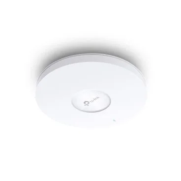 TP-Link EAP653 UR - Punto de Acceso Omada Formato Techo Ultradelgado, Interior, WiFi 6 802.11ax hasta 2976Mbps, 1x puerto 1 Gbe PoE+, Doble Banda 2,4/5Ghz, Fuente de Alimentación Incluida (PoE+ Opcional)