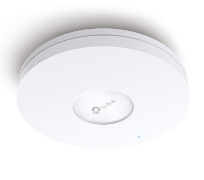 TP-link EAP660 HD - Punto de Acceso Omada Formato Techo, Interior, WiFi 6 802.11ax hasta 3550Mbps, 1x puerto RJ45 2.5Gbe PoE+, Doble Banda 2,4/5Ghz, Alimentación PoE (opcional) o Fuente de Alimentación (incluida)