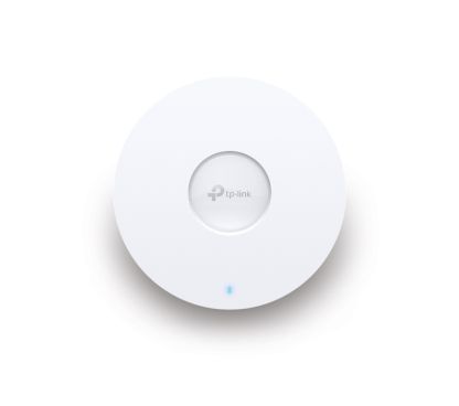 TP-Link EAP670 - Punto de Acceso Omada Formato Techo, Interior, WiFi 6 802.11ax hasta 5378Mbps, 1x puerto RJ45 2.5Gbe, Doble Banda 2,4 y 5 Ghz, Alimentación PoE+ (No Incluida) o Fuente 12V (Incluida)
