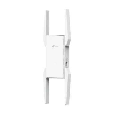 TP-Link EAP673-Extender Extensor Wi-Fi 6 de pared AX5400 PUERTO: 1 puerto Gigabit RJ45 (funciona como puerto de enlace descendente en modo extensor y como puerto de enlace ascendente en modo AP) VELOCIDAD: 574 Mbps a 2,4 GHz + 4