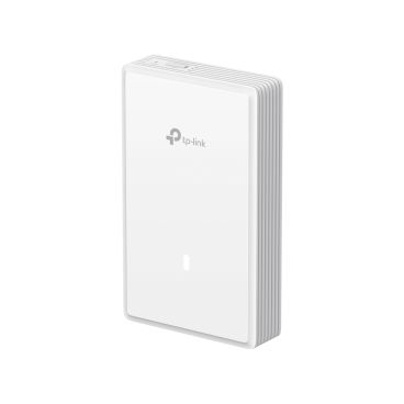 TP-Link EAP725-Wall Punto de acceso Wi-Fi 7 de doble banda para pared BE3600 PUERTO: enlace ascendente: 1 puerto RJ45 de 2,5 G; enlace descendente: 1 puerto RJ45 de 2,5 G + 2 puertos RJ45 de 1 G VELOCIDAD: 688 Mbps a 2,4 GHz + 288