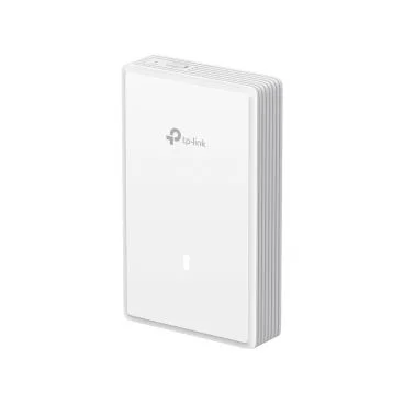 TP-Link EAP725-Wall Punto de acceso Wi-Fi 7 de doble banda para pared BE3600 PUERTO: enlace ascendente: 1 puerto RJ45 de 2,5 G; enlace descendente: 1 puerto RJ45 de 2,5 G + 2 puertos RJ45 de 1 G VELOCIDAD: 688 Mbps a 2,4 GHz + 288