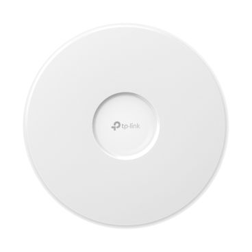 TP-Link EAP772 - Punto de Acceso Omada Formato Techo, Interior, WiFi 7 802.11be hasta 9300Mbps, 1x puerto RJ45 2.5Gbe, Tribanda 2,4/5/6 Ghz, Alimentación PoE+ o Fuente 12V (No Incluidas)