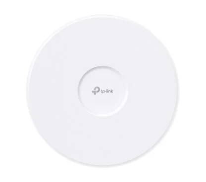 TP-Link EAP783 Omada BE22000 Ceiling Mount Tri-Band Wi-Fi 7 Access Point PORT: 2×10G RJ45 Port SPEED:1148Mbps at 2.4 GHz + 8640 Mbps at 5 GHz+ 11520 Mbps at 6 GHz FEATURE: 802.3bt POE++ and 12V DC (