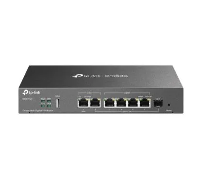 TP-Link ER707-M2 Omada Multi-Gigabit VPN Router PORT: 1× 2.5G RJ45 WAN Port, 1× 2.5G RJ45 WAN/LAN Port, 1× Gigabit SFP WAN/LAN Port, 4× Gigabit RJ45 WAN/LAN Ports, 1× USB 2.0 port FEATURE: Integration