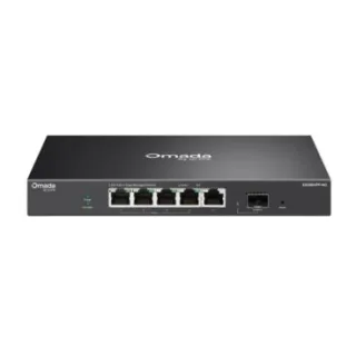 TP-Link ES206XPP-M2 Omada 5-Port 2.5GBASE-T and 1-Port 10GE SFP+ Easy Managed Multigigabit Switch with 4-Port PoE++ PORT: 4× 2.5G PoE++ Ports, 1× 2.5G Non-PoE RJ45 Port, 1× 10G SFP+ Slot SPE