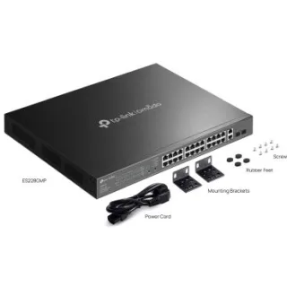 TP-Link ES228GMP Switch 24xPoE+ 2xGb 2xSFP 384W