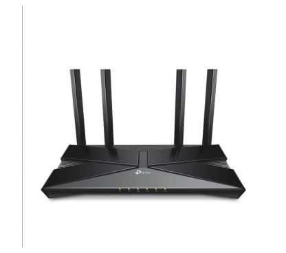 TP-Link EX220 AX1800 Dual-Band Wi-Fi 6 Router SPEED: 574 Mbps at 2.4 GHz + 1201 Mbps at 5 GHz SPEC: 4× Antennas, Dual-Core CPU,