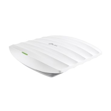 TP-Link Festa F52 AC1350 Ceiling Mount Dual-Band Wi-Fi Access Point PORT: 1× Gigabit RJ45 Port SPEED: 450 Mbps at 2.4 GHz + 867 Mbps at 5 GHz FEATURE: 802.3af PoE and Passive PoE, 3× Internal Antennas, Mesh, Seamless Roaming, MU-