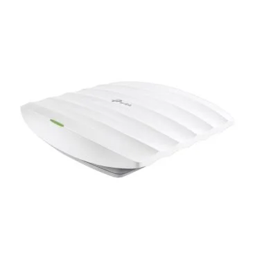 TP-Link Festa F52 AC1350 Ceiling Mount Dual-Band Wi-Fi Access Point PORT: 1× Gigabit RJ45 Port SPEED: 450 Mbps at 2.4 GHz + 867 Mbps at 5 GHz FEATURE: 802.3af PoE and Passive PoE, 3× Internal Antennas, Mesh, Seamless Roaming, MU-