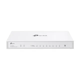 TP-Link Festa FS308G 8-Port Gigabit Smart Switch PORT: 8× Gigabit RJ45 Ports including 1 PoE IN Port SPEC: Desktop Steel Case FEATURE: 802.1Q VLAN, STP/RSTP, IGMP Snooping, ACL, Storm Contro