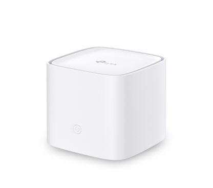 TP-Link HX141(1-Pack) AX1500 Whole Home Mesh Wi-Fi AP SPEED: 300 Mbps at 2.4 GHz +1201 Mbps at 5 GHz SPEC: Internal Antennas, 3× Gigabit Ports, Single-Core CPU FEATURE: EasyMesh R1, 802.11k/v/r, Agine