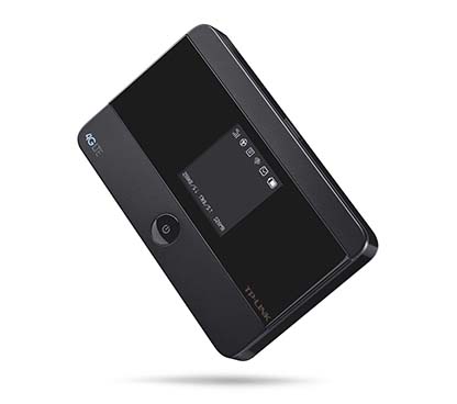 TP-Link M7350 Wifi móvil 4G LTE Advanced, modem interno 4G, ranura para tarjeta SIM, pantalla TFT de 1.4 pulgadas, batería recar