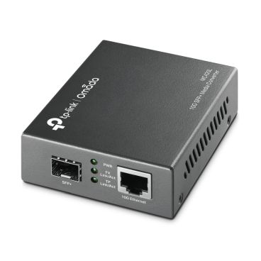 TP-Link MC420L Conversor de Medios 10G MultiGigabit RJ45 a 10G SFP+, Omada, Enracable con Chasis accesorio MC1400
