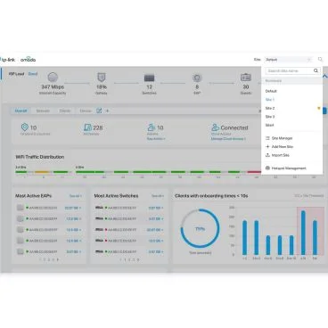 TP-Link OCC-LIC-1DEV(5Y) El controlador basado en la nube de Omada, que existe completamente en la nube para la plataforma de redes definidas por software (SDN) de Omada, proporciona una gestión en la nube 100% centralizada d