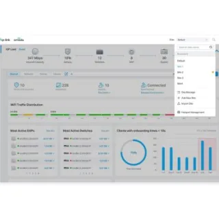 TP-Link OCC-LIC-1DEV(5Y) El controlador basado en la nube de Omada, que existe completamente en la nube para la plataforma de redes definidas por software (SDN) de Omada, proporciona una ges