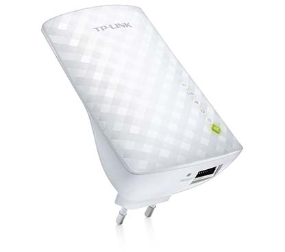 TP-Link RE200 Extensor de Cobertura Universal Inalámbrico de Banda Dual AC750 para enchufar en Pared, Chipset Mediatek, 433Mbps