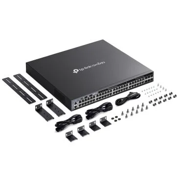 TP-Link SG6654X Switch Gestionable Omada L3 de 48 puertos Gigabit Stackable con 6 ranuras 10G