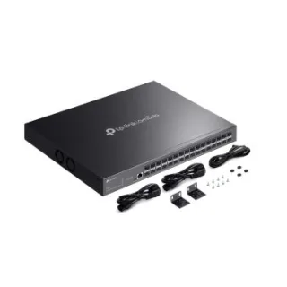 TP-Link SX3032F Omada 32-Port 10GE SFP+ L2+ Managed Switch PORT: 32× 10G SFP+ Slots, RJ45/Micro-USB Console Port SPEC: 1U 19-inch Rack-mountable Steel Case FEATURE: Integration with Omada SD
