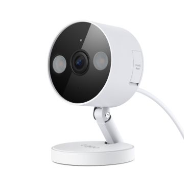 TP-Link Tapo C120 - Cámara IP Wi-Fi Formato Bullet/Escritorio, Resistente a Intemperie, Resolución 4MP 20fps (2560×1440px), Lente fija (3.17 mm), Visión Nocturna IR 18m, Alimentación por Fue