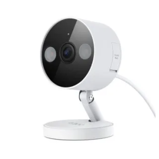TP-Link Tapo C120 - Cámara IP Wi-Fi Formato Bullet/Escritorio, Resistente a Intemperie, Resolución 4MP 20fps (2560×1440px), Lente fija (3.17 mm), Visión Nocturna IR 18m, Alimentación por Fue