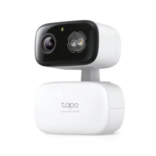TP-Link Tapo C216 - Cámara IP WiFi Formato PT, Resistente a Intemperie, Resolución 3MP 30fps (2304x1296px), Lente Fija (4mm), Visión Nocturna IR 12m., Alimentación por Fuente, Ranura MicroSD