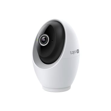 TP-Link TAPO C260 Cámara IP Wi-Fi PT, Formato Escritorio, Resolución 8MP 25fps (3840×2160px), Lente fija (4.3mm), Visión Nocturna IR 12m, Alimentación por Fuente, Ranura MicroSD