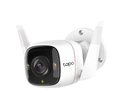 TP-Link Tapo C320WS Home Security Wi-Fi Camera SPEC: 1080p, 2.4 GHz FEATURE: Motion Detection and Notifications, Sound and Light